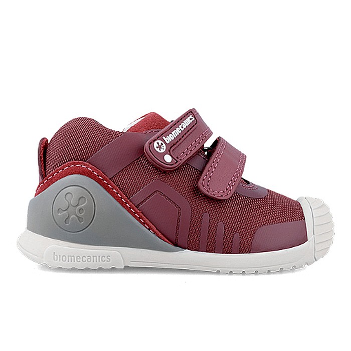 Pantofi copii baieti din textil Biomecanics, Visiniu - 231144-B [3]