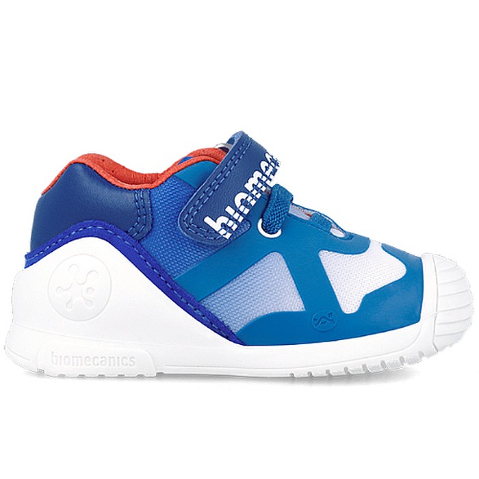 Pantofi copii baieti din textil Biomecanics, Albastru - 242150-A [2]