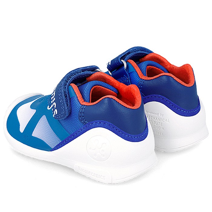Pantofi copii baieti din textil Biomecanics, Albastru - 242150-A [4]
