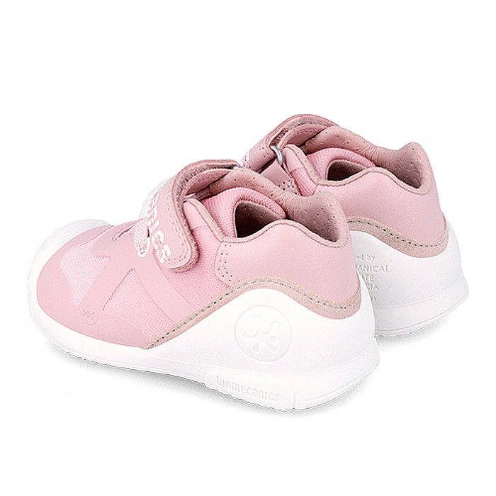 Pantofi copii fete din textil Biomecanics, Roz - 242150-C [4]