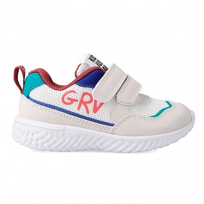 Pantofi copii baieti din textil Garvalin, Alb - 232801-C [2]