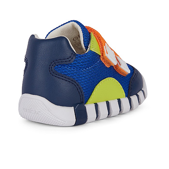 Pantofi copii baieti din textil Geox, Albastru - B3555C [4]