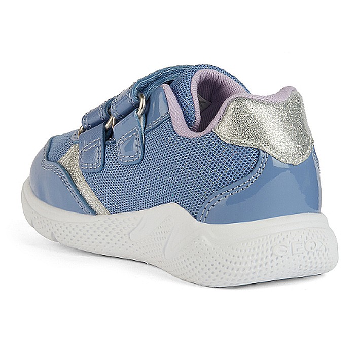 Pantofi sport Geox Respira cu insertii din plasa [3]