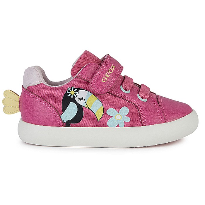 Pantofi copii fete din textil Geox, Roz - B451MC_01054_C8301 [2]