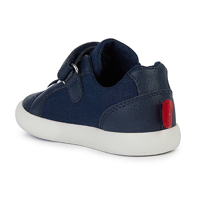 Pantofi copii baieti din textil Geox, Albastru - B451NC_01054_C0735 [4]