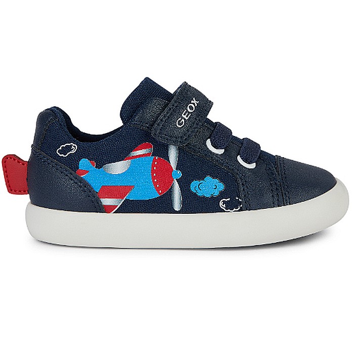 Pantofi copii baieti din textil Geox, Albastru - B451NC_01054_C0735 [2]