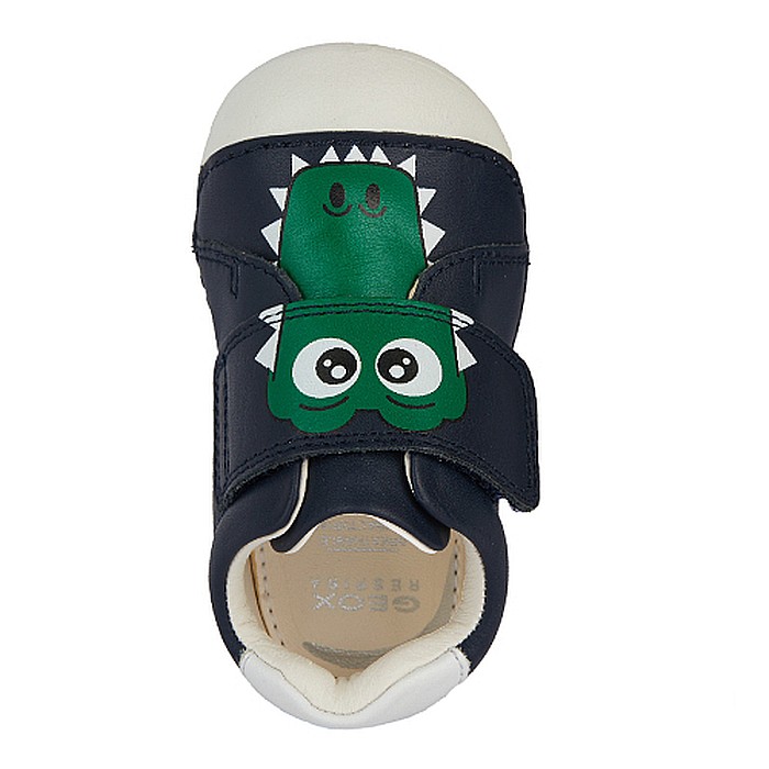 Pantofi copii baieti din piele Geox, Albastru -  B3539C_00085_C4002 [2]