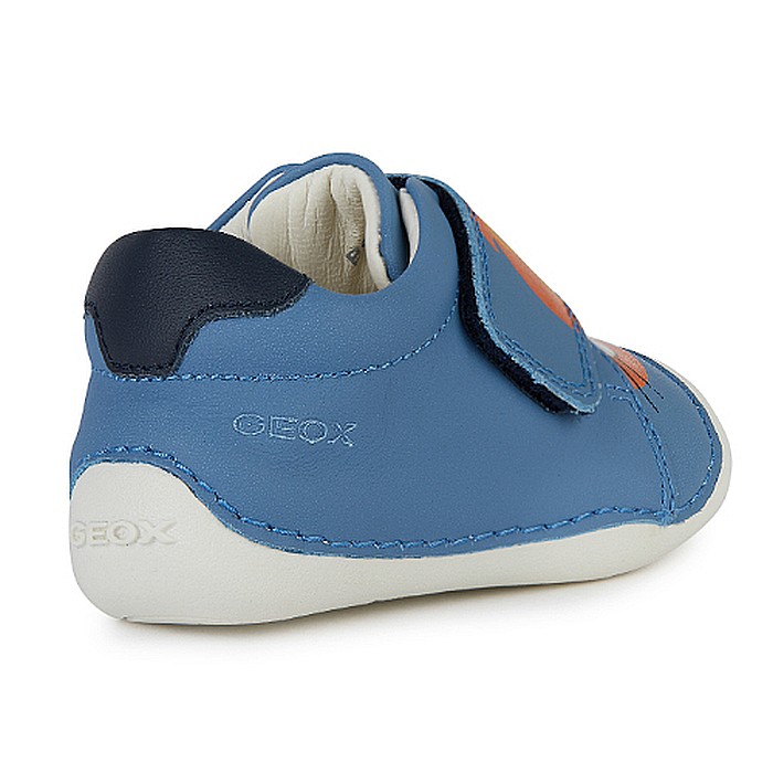 Pantofi copii baieti din piele Geox, Albastru - B3539C_00085_C4005 [4]