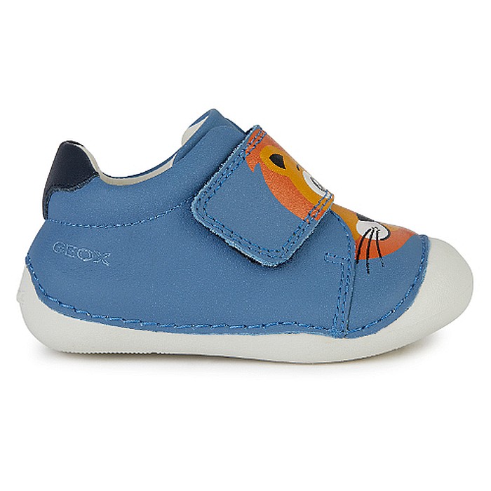 Pantofi copii baieti din piele Geox, Albastru - B3539C_00085_C4005 [2]