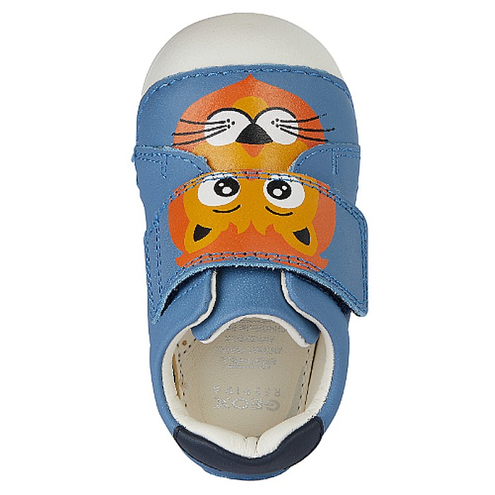 Pantofi copii baieti din piele Geox, Albastru - B3539C_00085_C4005 [3]