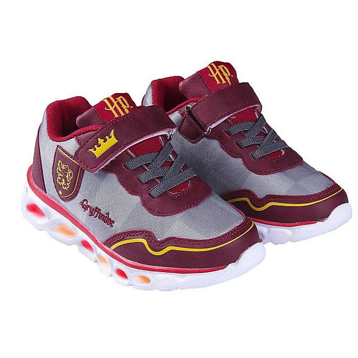 Pantofi copii baieti Harry Potter cu LED din textil Cerda, Gri - 2300004995 [2]