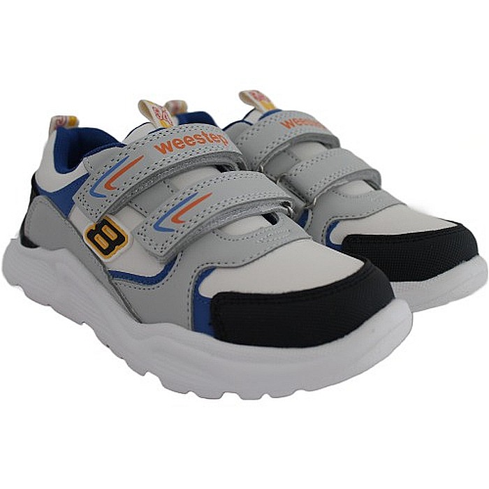 Pantofi copii baieti din piele Weestep, Albastru - R090363552 WBL [3]