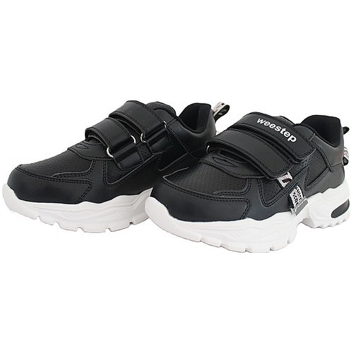 Pantofi copii baieti din piele Weestep, Negru - R200964081 BK [5]