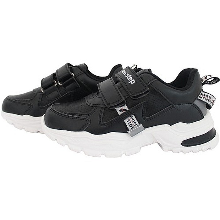 Pantofi copii baieti din piele Weestep, Negru - R200964081 BK [4]