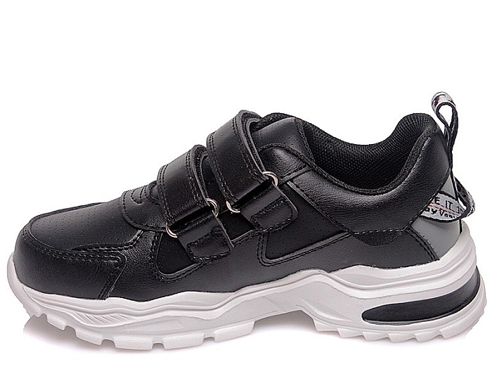 Pantofi copii baieti din piele Weestep, Negru - R200964081 BK [2]