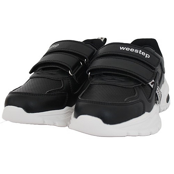 Pantofi copii baieti din piele Weestep, Negru - R200964081 BK [7]