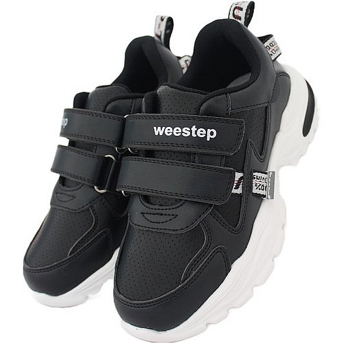 Pantofi copii baieti din piele Weestep, Negru - R200964081 BK [6]