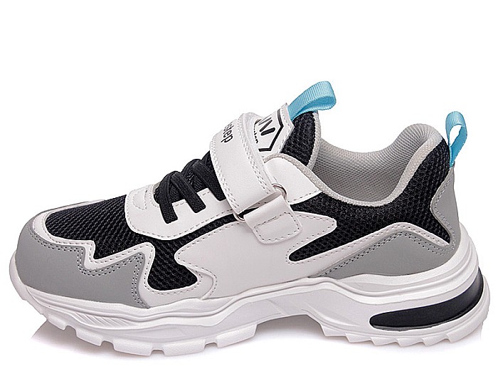 Pantofi copii baieti din piele Weestep, Negru - R200964082 BK [2]