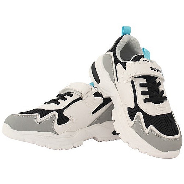 Pantofi copii baieti din piele Weestep, Negru - R200964082 BK [3]