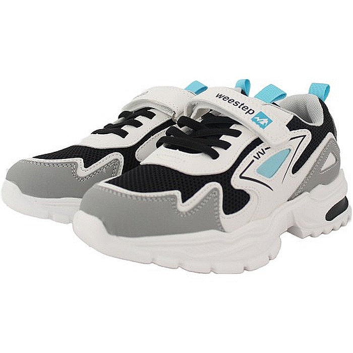 Pantofi copii baieti din piele Weestep, Negru - R200964082 BK [6]