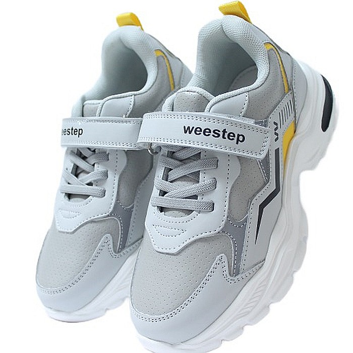 Pantofi copii baieti din piele Weestep, Gri - R200964085 GR [5]