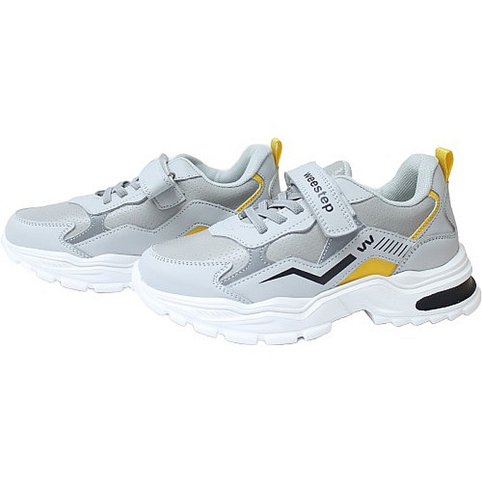 Pantofi copii baieti din piele Weestep, Gri - R200964085 GR [3]