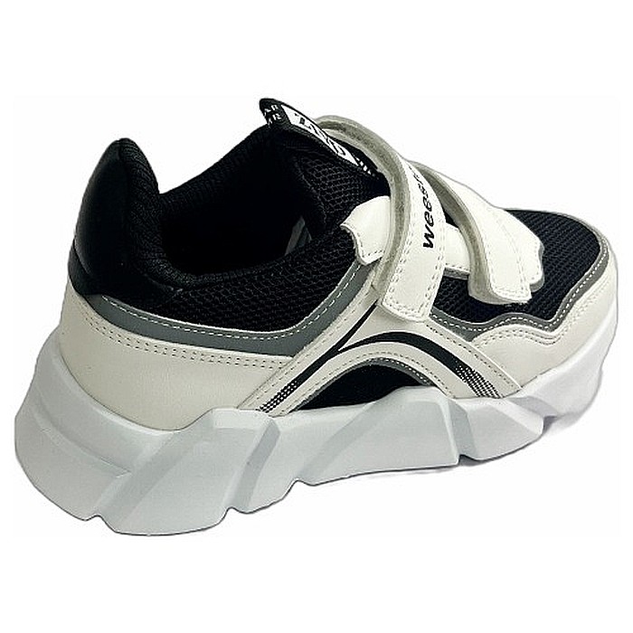 Pantofi copii baieti din piele Weestep, Alb - R202164021 W [7]