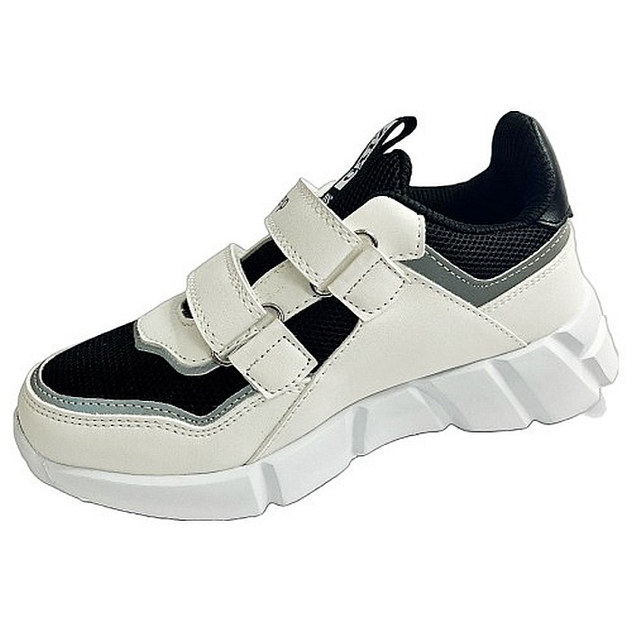 Pantofi copii baieti din piele Weestep, Alb - R202164021 W [5]