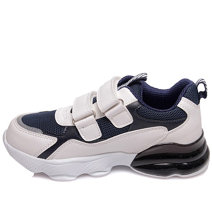 Pantofi copii baieti din piele Weestep, Alb - R830064045 DB [2]
