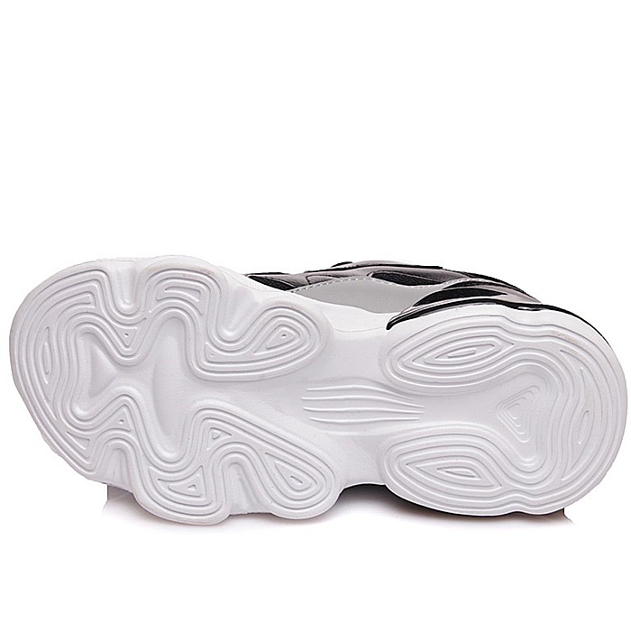 Pantofi copii baieti din piele Weestep, Gri - R830064047 BK [3]
