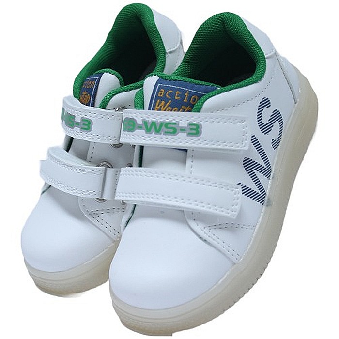 Pantofi copii baieti din piele Weestep, Alb - [6]