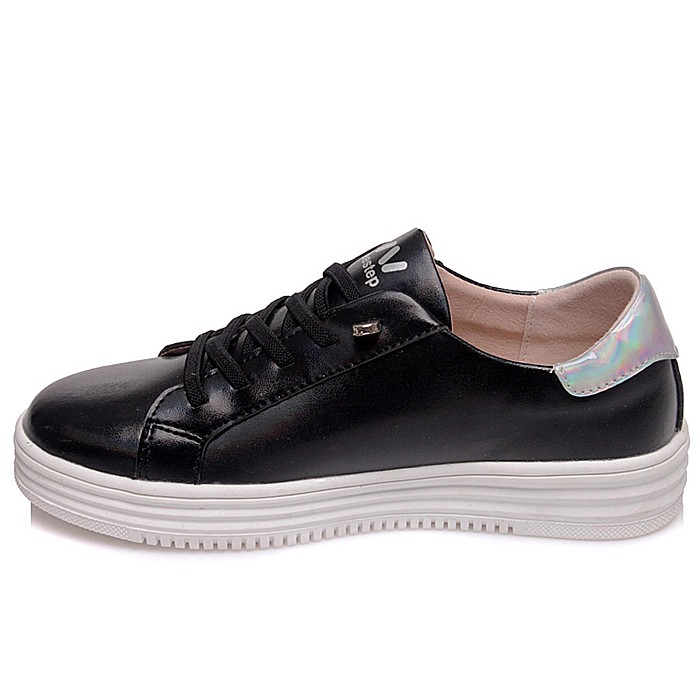 Pantofi copii fete din piele Weestep, Negru -  R299264652 BK [2]
