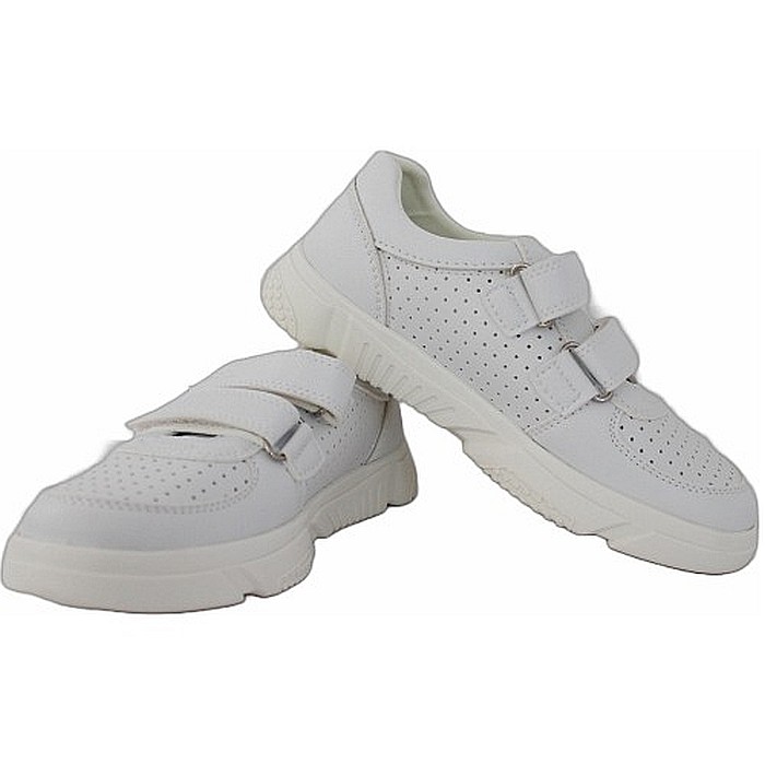 Pantofi copii fete din piele Weestep, Alb - R535133903 W [3]