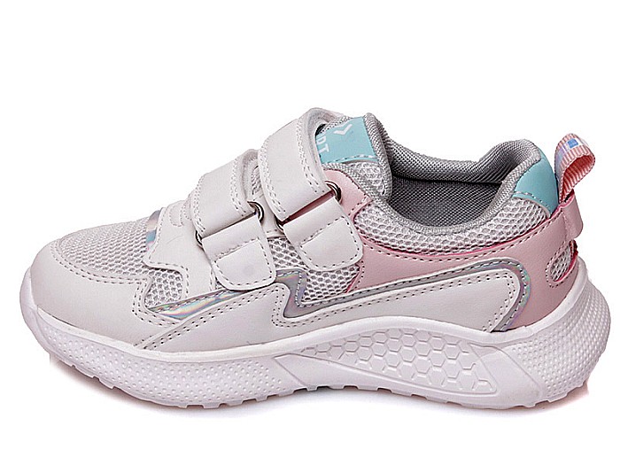 Pantofi copii fete din piele Weestep, Alb - R818253738 W [2]