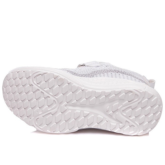 Pantofi copii fete din textil Weestep, Alb - R818263627 W [3]