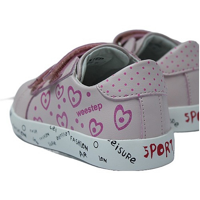 Pantofi copii fete din piele Weestep, Roz - R913263081 P [6]