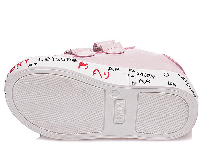 Pantofi copii fete din piele Weestep, Roz - R913263081 P [7]