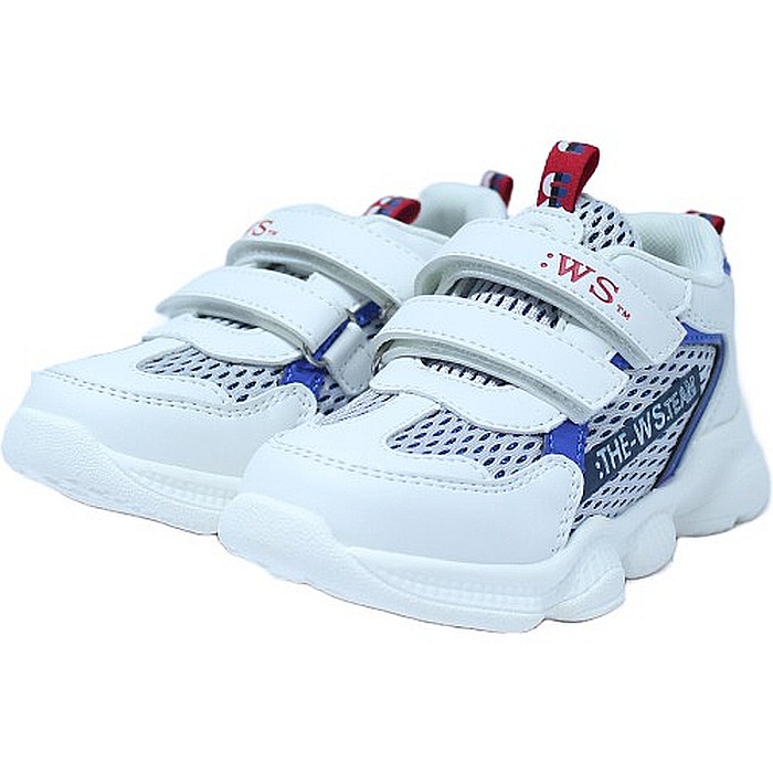 Pantofi copii baieti din piele Weestep, Alb - R926733332 W [6]