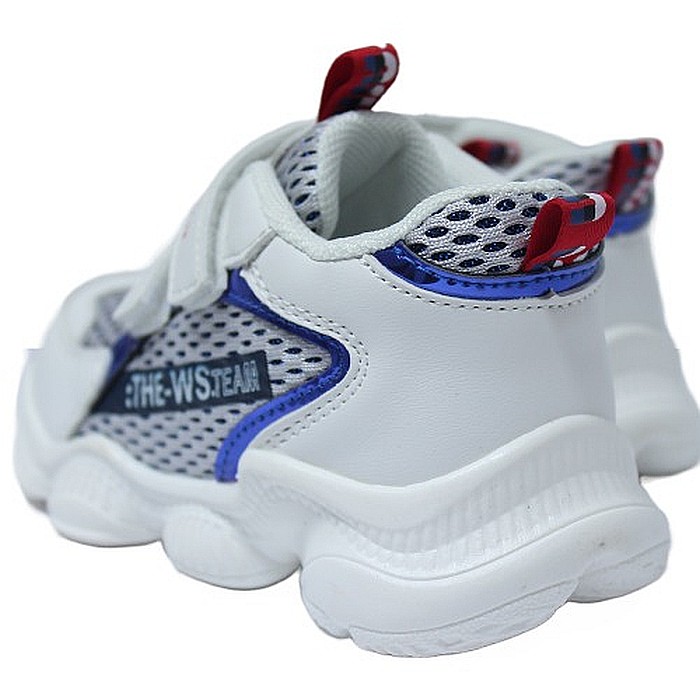 Pantofi copii baieti din piele Weestep, Alb - R926733332 W [7]