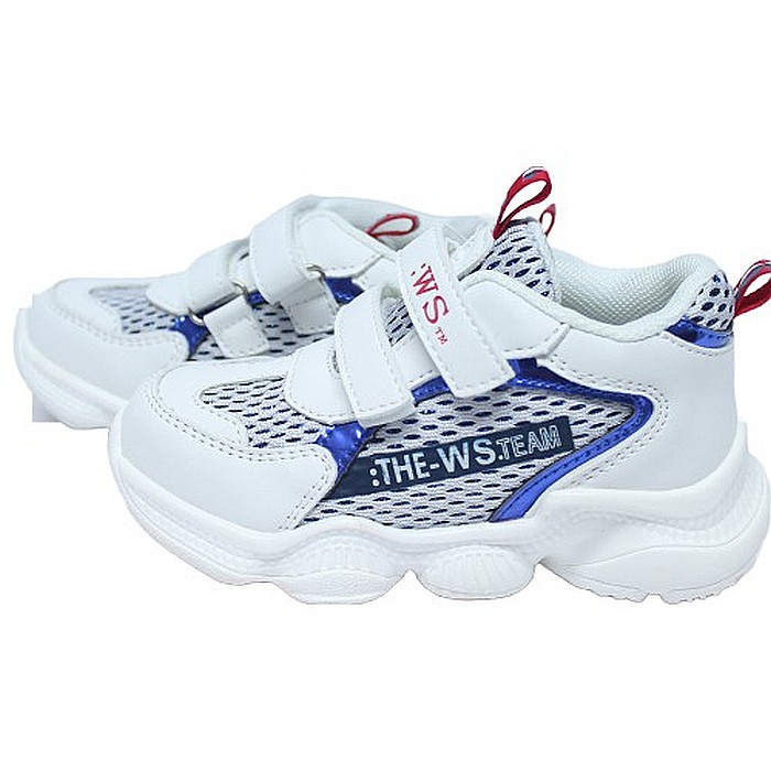 Pantofi copii baieti din piele Weestep, Alb - R926733332 W [4]