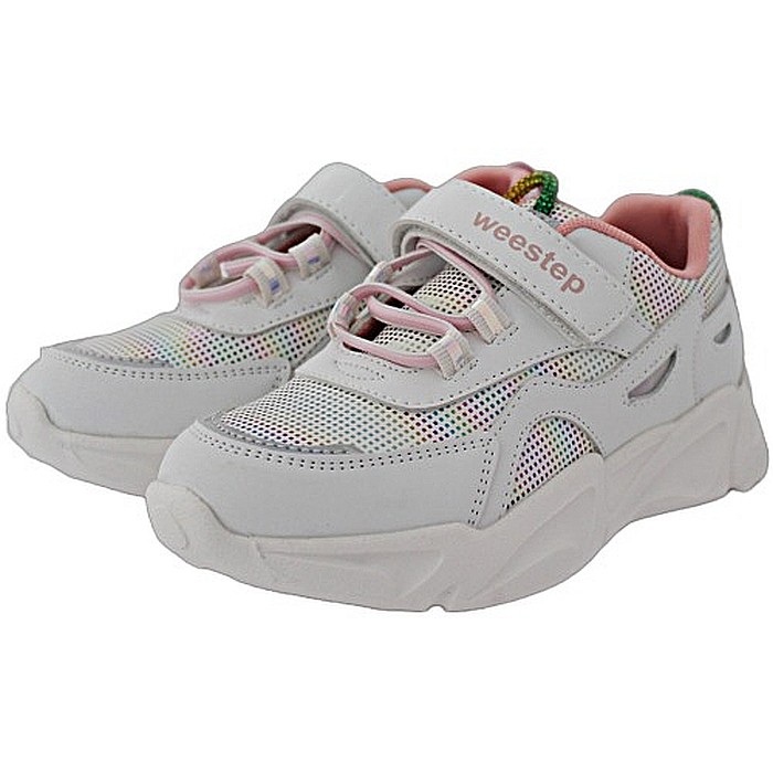 Pantofi copii fete din piele Weestep, Alb - R983563602 W [7]