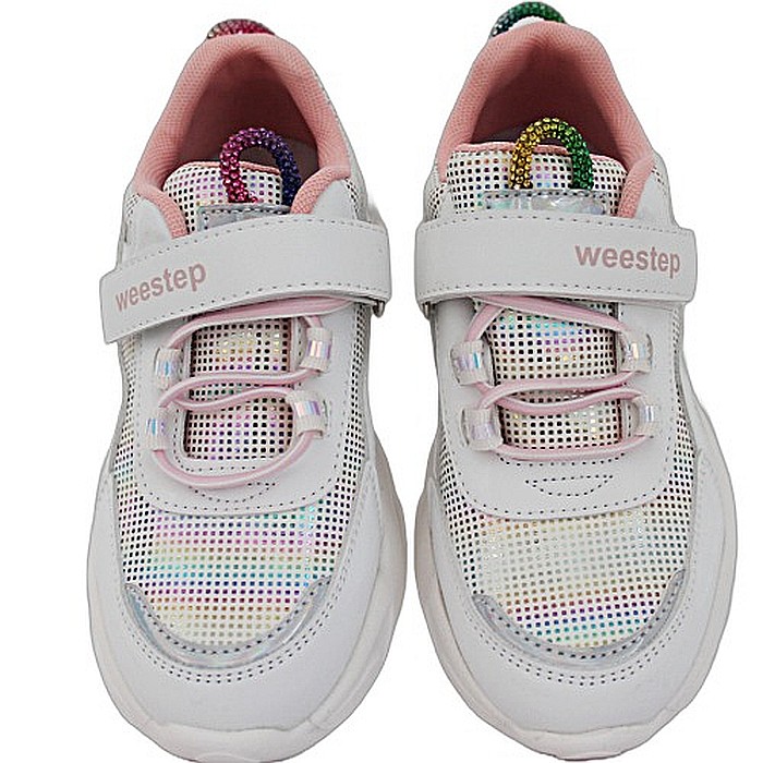 Pantofi copii fete din piele Weestep, Alb - R983563602 W [5]