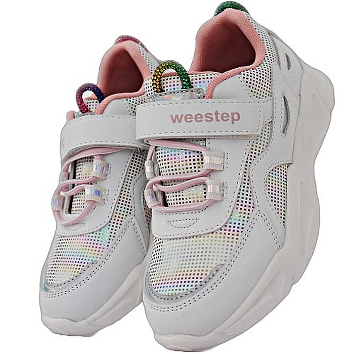 Pantofi copii fete din piele Weestep, Alb - R983563602 W [6]