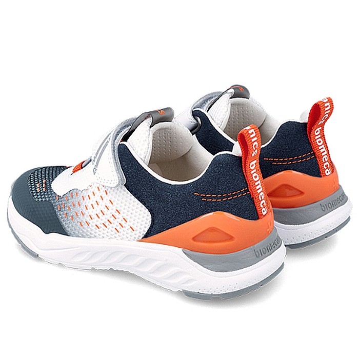 Pantofi copii baieti din textil Biomecanics, Alb - 232230-G [4]