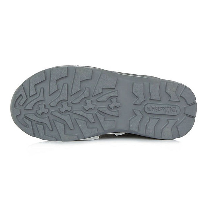 Pantofi copii fete din textil DD Step, Gri -  F61-755F [6]