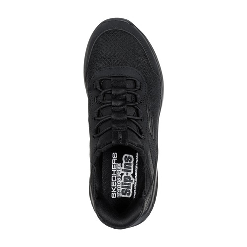 Pantofi unisex din textil Skechers Bounder Slip-ins, Negru - 403822L-BBK [4]