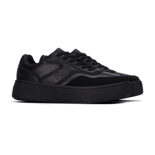 Pantofiori din piele sintetică XTI, Negru - 17600402 [4]