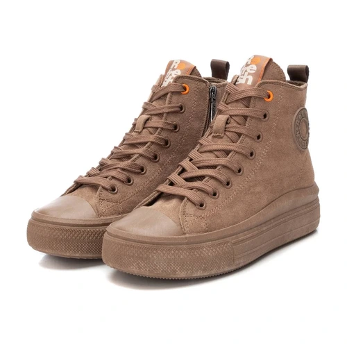 Pantofiori din textil fete XTI, Maro - 172303 [5]