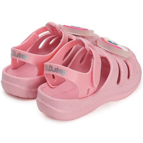 Papucei copii fete cu LED DD Step, Roz - J089-41199C [3]
