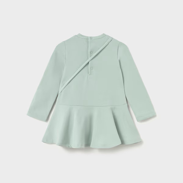 Rochie cu gentuță ursuleț fete Mayoral, Verde Mentă - 2904-094 [2]